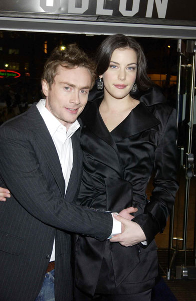 with fiance - Royston Langdon