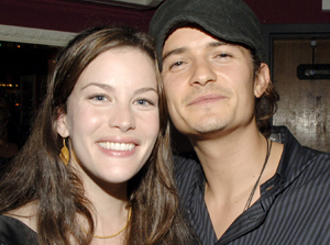 with Orlando Bloom