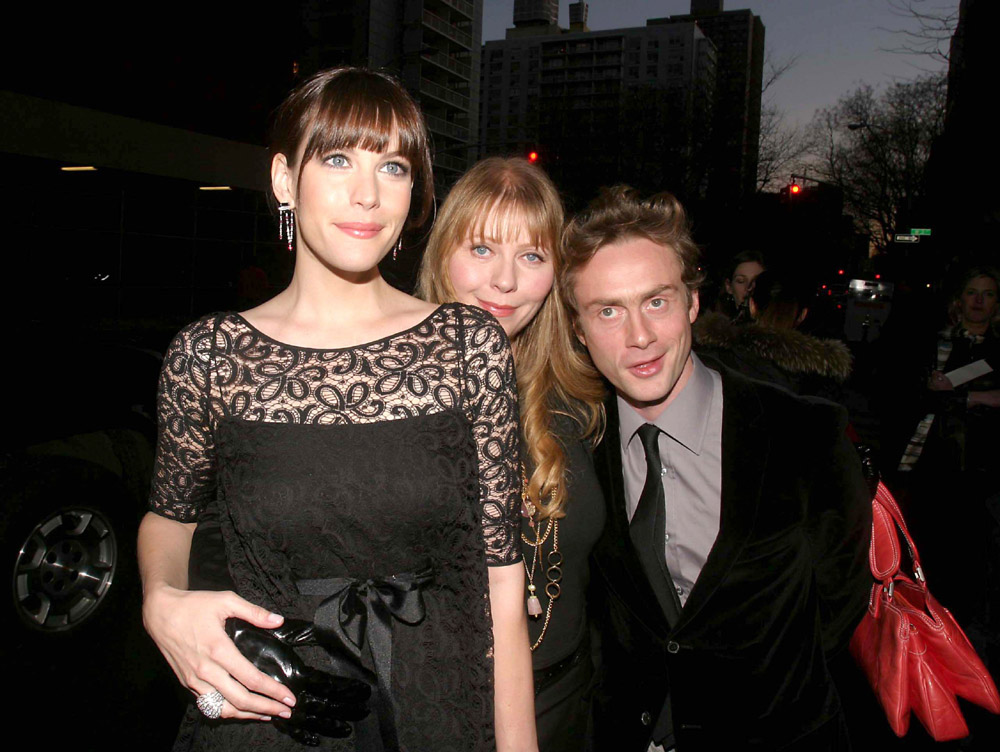 with mom Bebe Buell and husband Royston Langdon