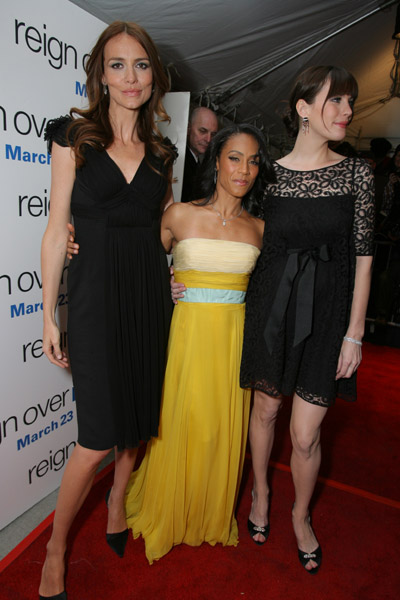 with Saffron Burrows and Jada Pinkett Smith