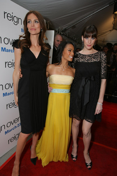 with Saffron Burrows and Jada Pinkett Smith