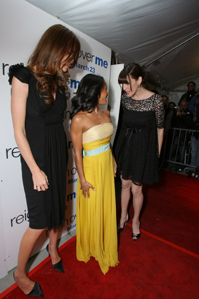 with Saffron Burrows and Jada Pinkett Smith