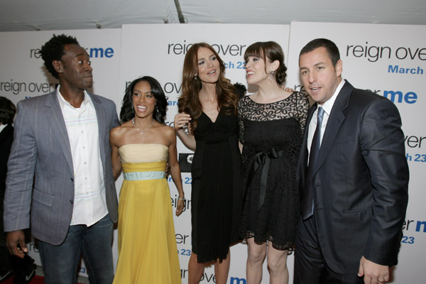 with Don Cheadle, Jada Pinkett Smith, Saffron Burrows and Adam Sandler