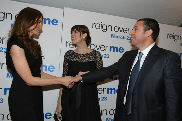 with Saffron Burrows and Adam Sandler