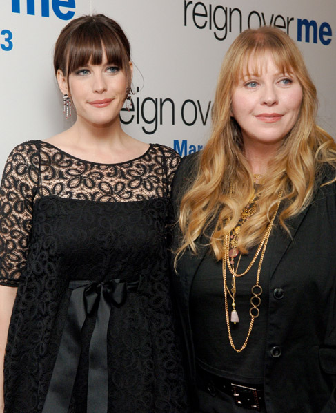 with mom - Bebe Buell
