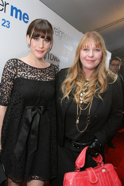 with mom - Bebe Buell