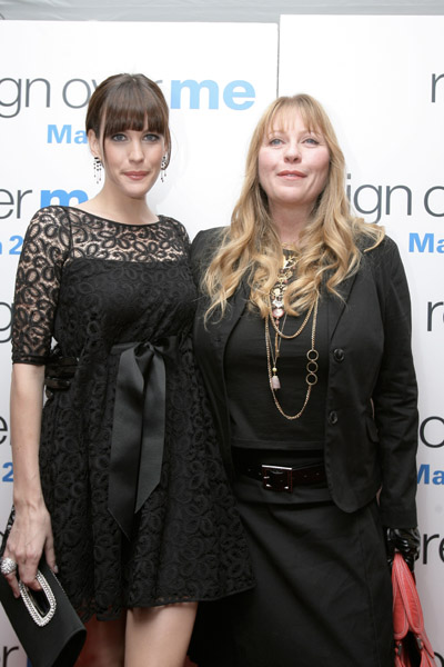 with mom - Bebe Buell