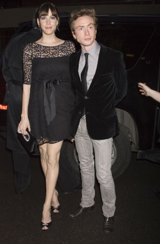 with husband - Royston Langdon