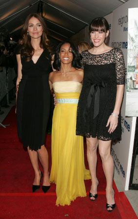 with Saffron Burrows and Jada Pinkett Smith