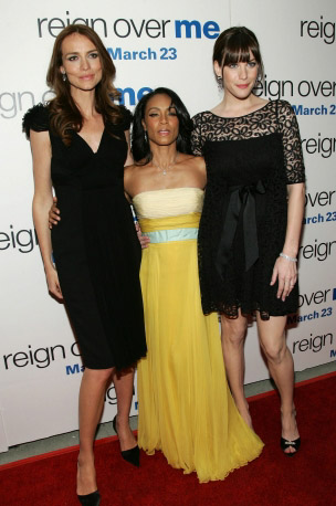 with Saffron Burrows and Jada Pinkett Smith