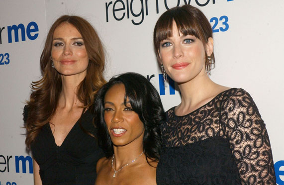 with Saffron Burrows and Jada Pinkett Smith