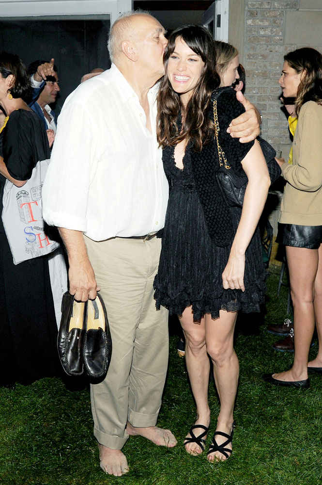 with Frank Langella