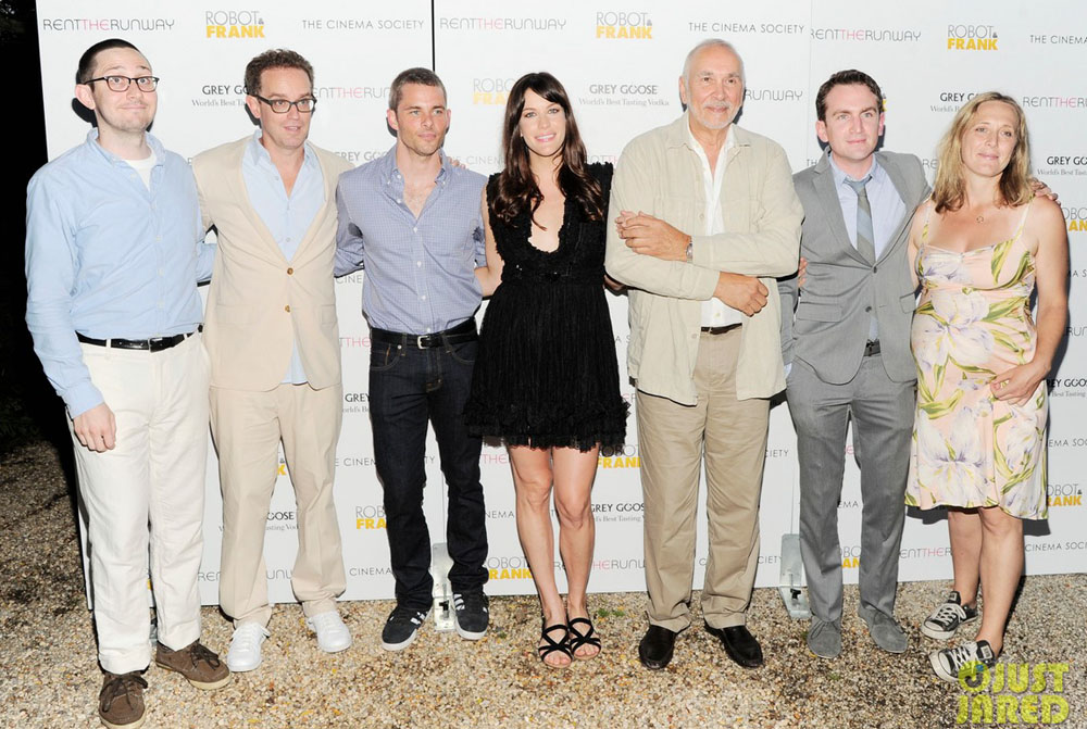 with Christopher Ford, James Marsden, Frank Langella and Jake Schreier