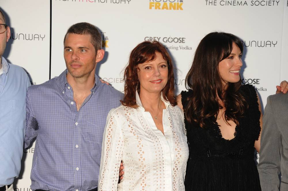 with James Marsden and Susan Sarandon