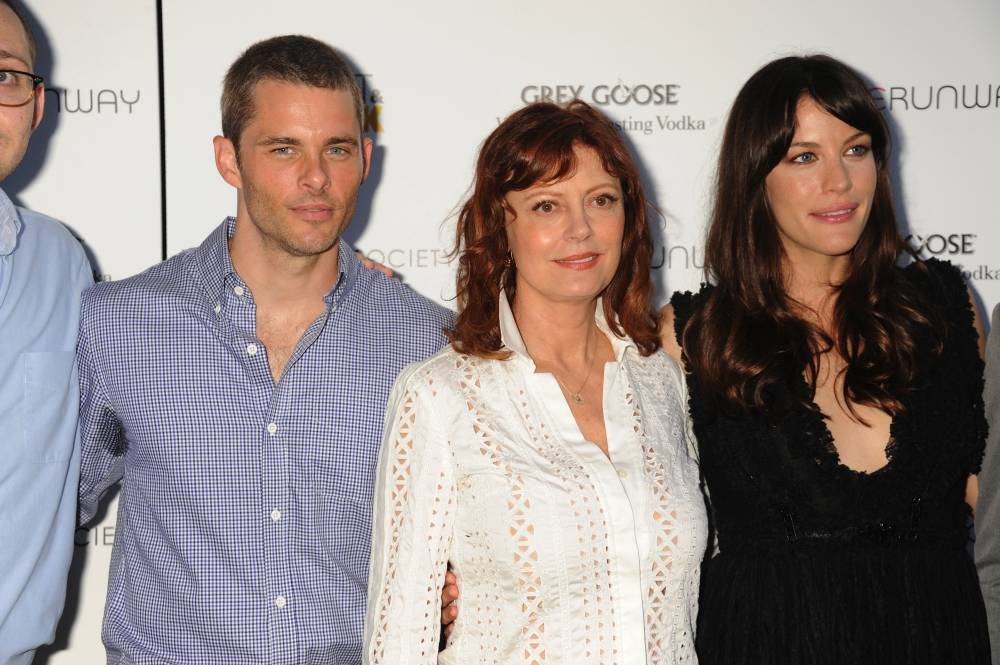 with James Marsden and Susan Sarandon