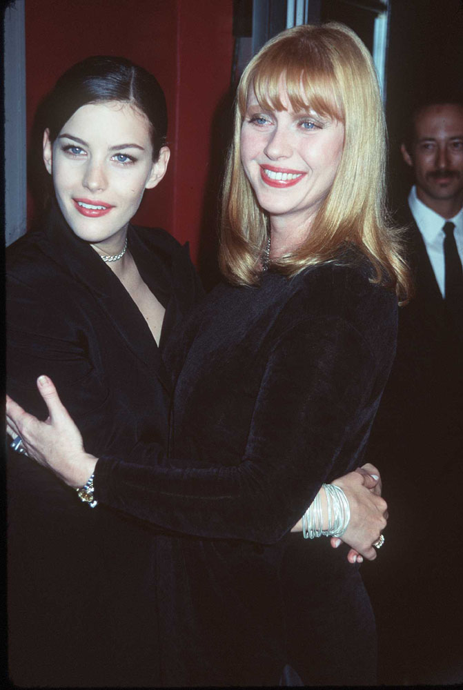 with mom - Bebe Buell
