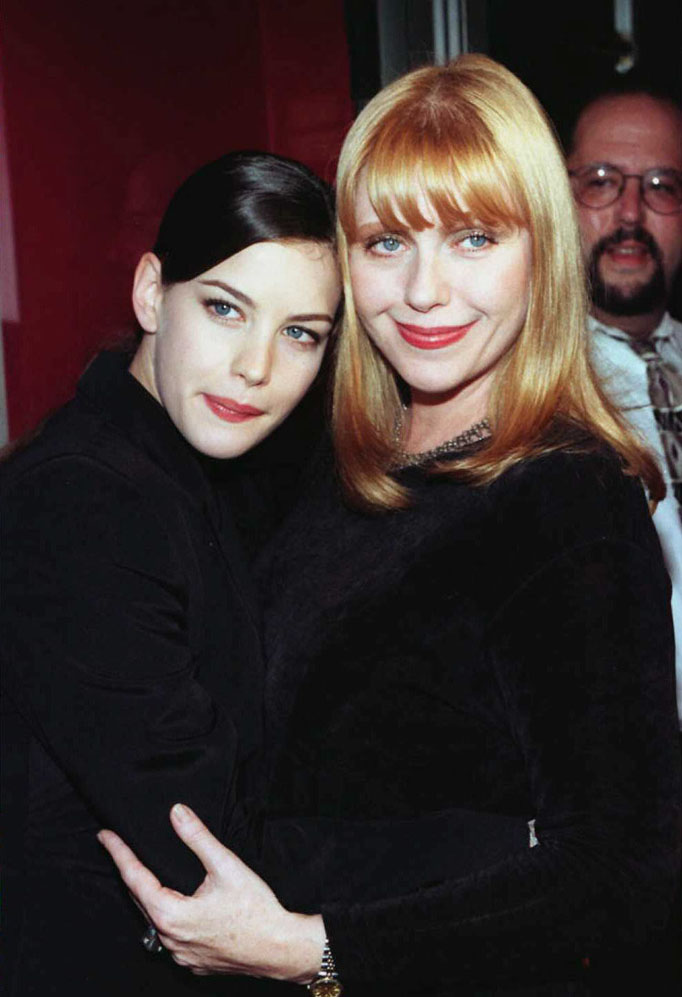 with mom - Bebe Buell