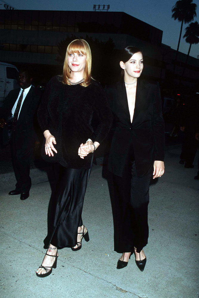 with mom - Bebe Buell