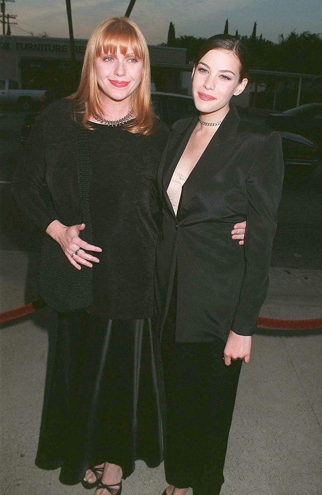 with mom - Bebe Buell
