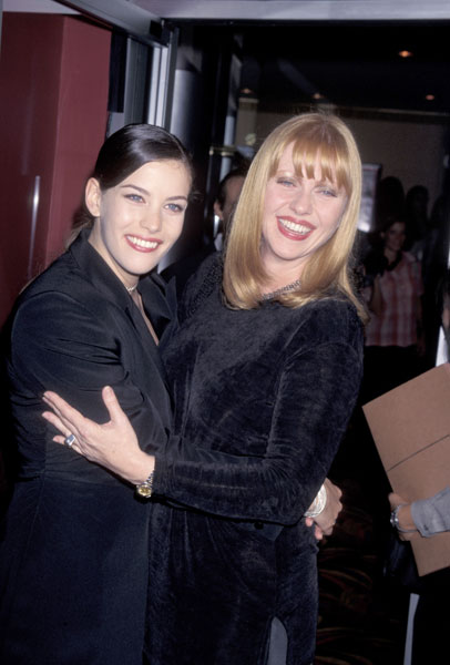 with mom - Bebe Buell