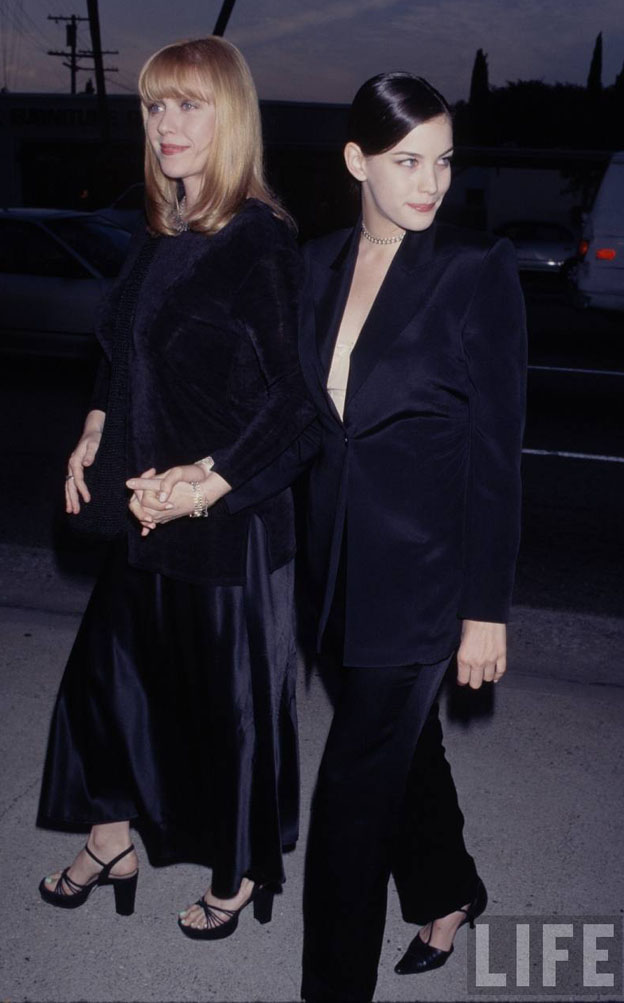 with mom - Bebe Buell