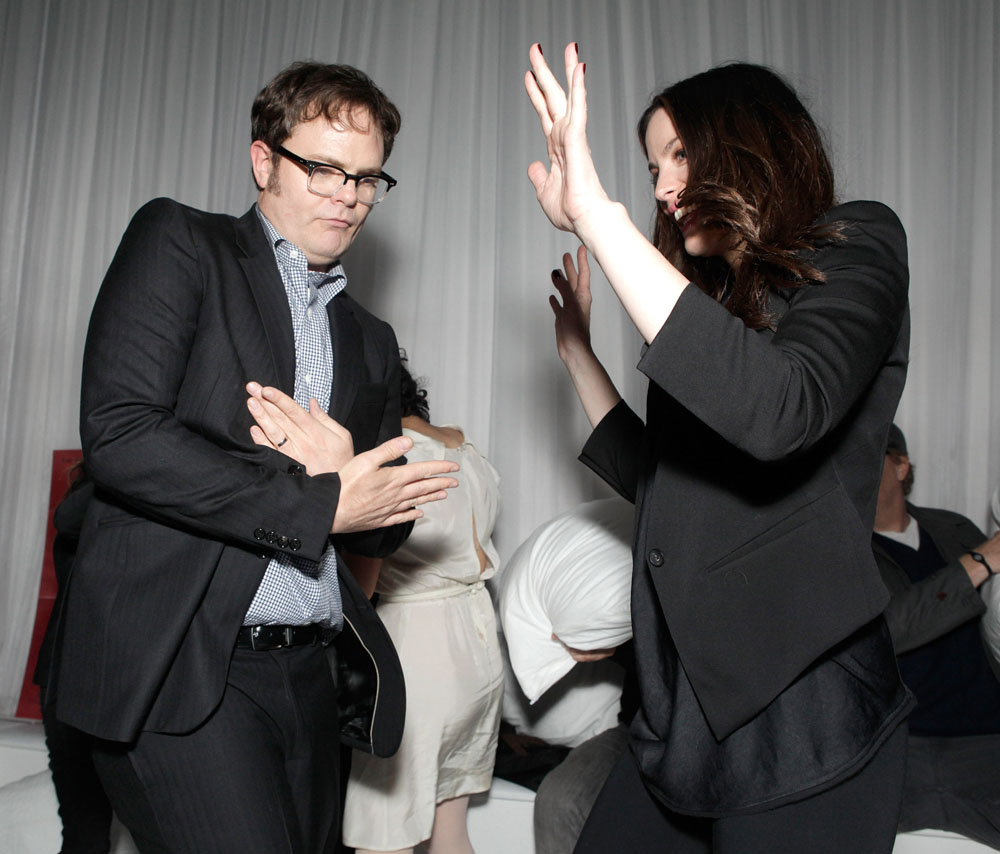 with Rainn Wilson