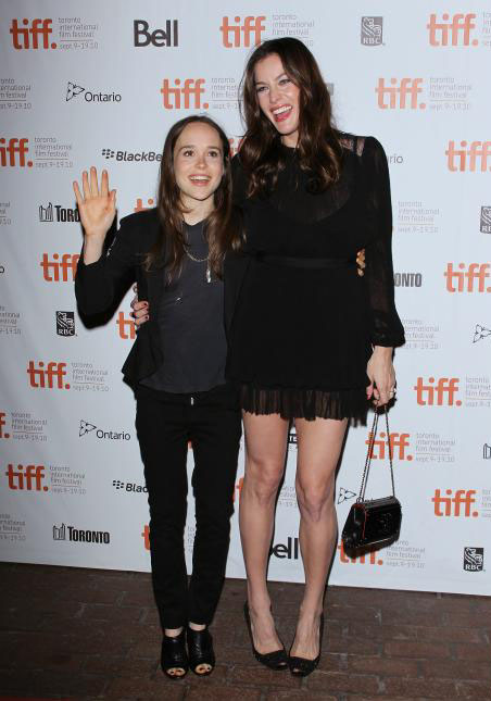 with Ellen Page