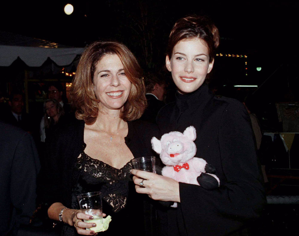 with Rita Wilson