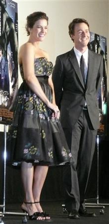 with Edward Norton