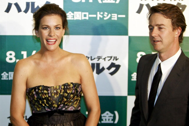 with Edward Norton