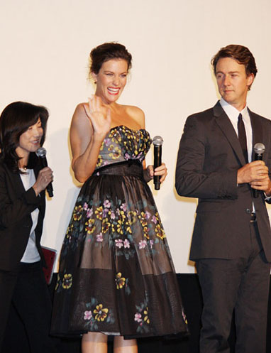 with Edward Norton