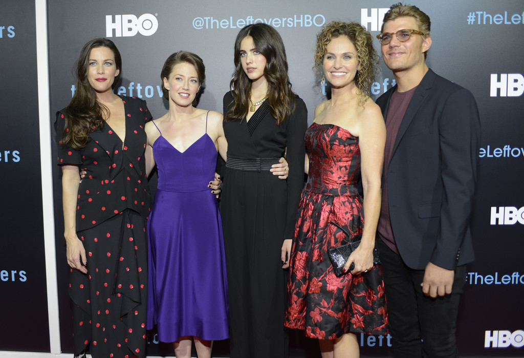 with Margaret Qualley, Carrie Coon, Amy Brenneman and Chris Zylka