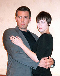 with Ben Affleck