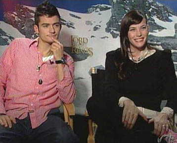 with Orlando Bloom