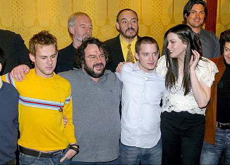with the cast and crew of Lord of the Rings