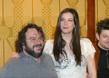 with Peter Jackson and Andy Serkis