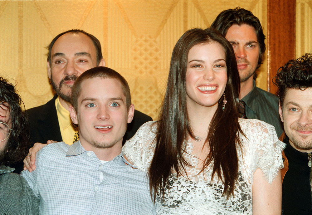 with LOTR cast