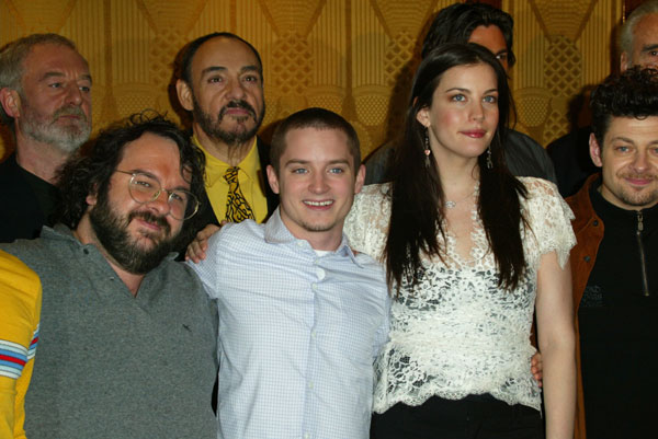 with LOTR cast
