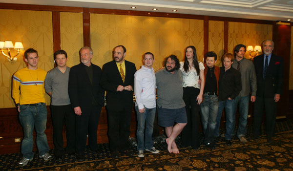 with LOTR Cast
