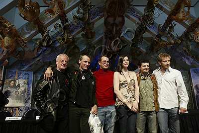 with LOTR cast