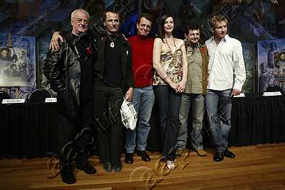 with LOTR cast