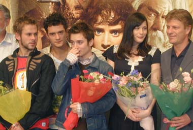 Lord Of The Rings press conference in Japan