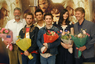 Lord Of The Rings press conference in Japan