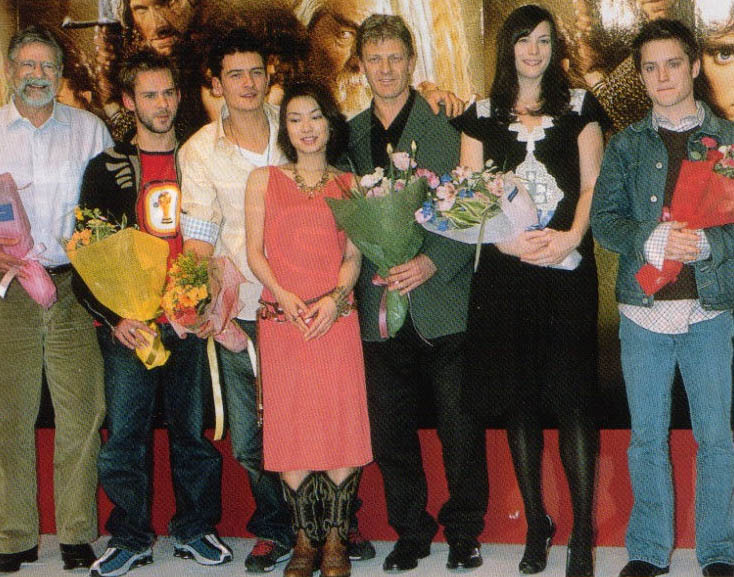 Lord Of The Rings press conference in Japan