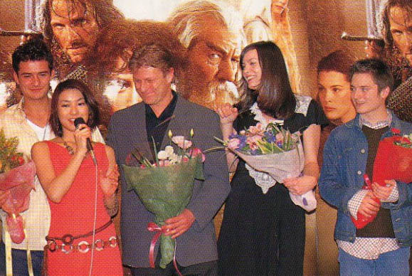 Lord Of The Rings press conference in Japan