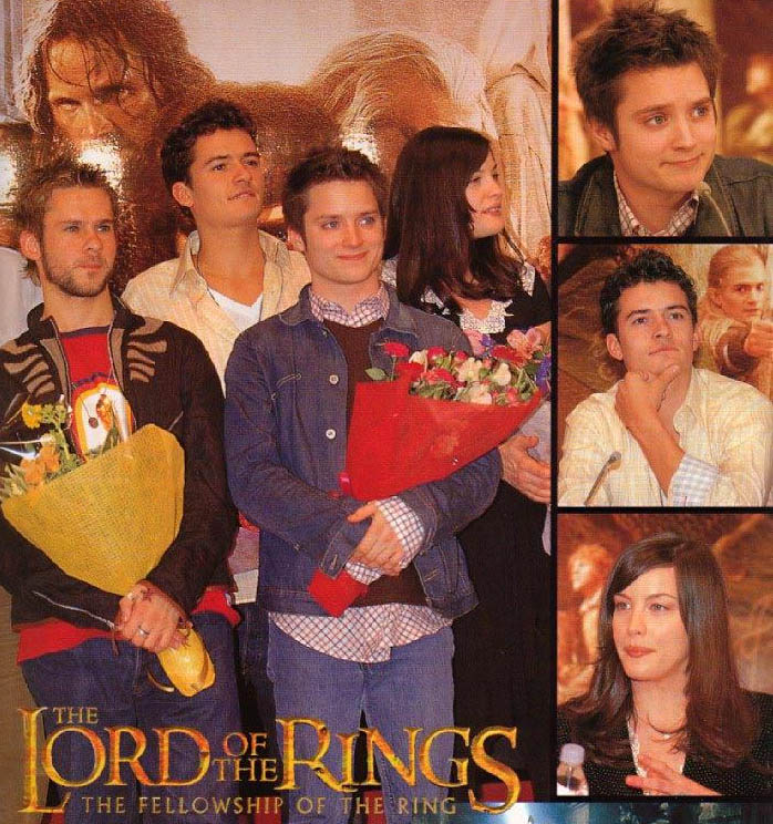 Lord Of The Rings press conference in Japan