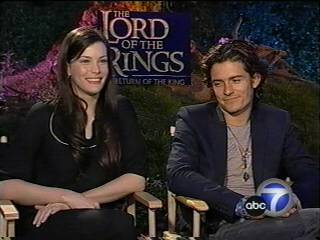 with Orlando Bloom