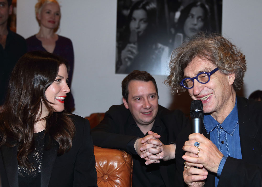 with Wim Wenders