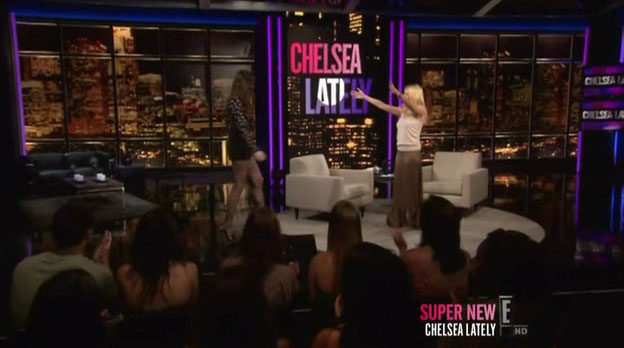 with Chelsea Handler