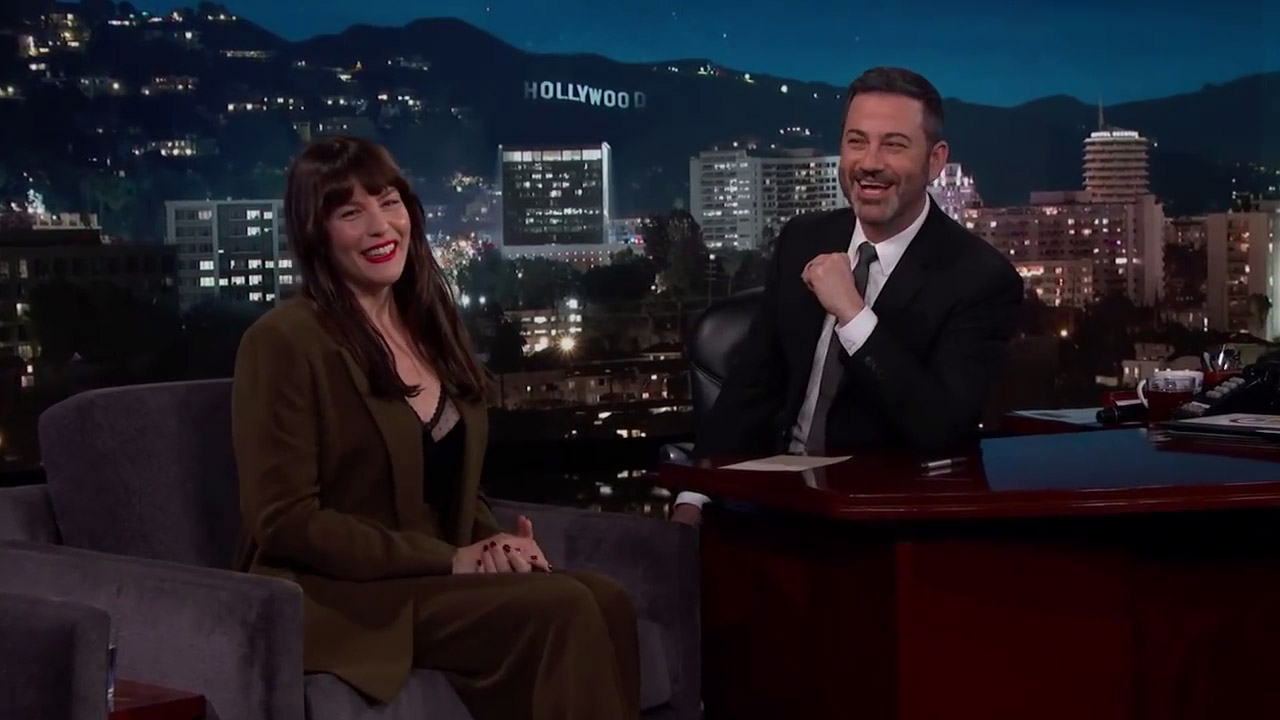 with Jimmy Kimmel